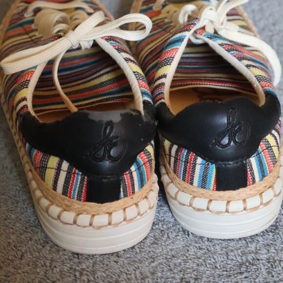 Sam Edelman Multicolor Striped Sneakers - Picture 6 of 11